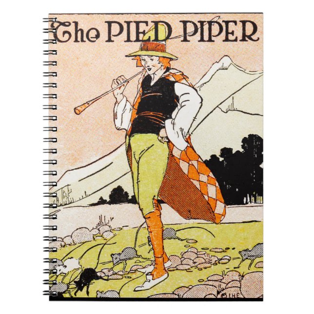 The Pied Piper Children's Nursery Spiral Notebook (Front)