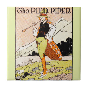 The Pied Piper Children's Nursery Tile
