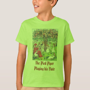 The Pied Piper Playing his Flute T-Shirt