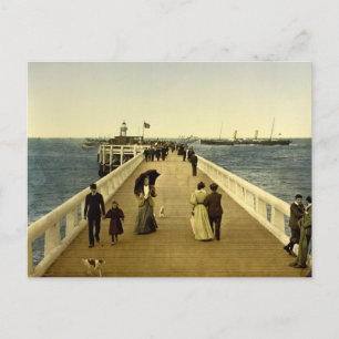 The pier Ostend Belgium Postcard