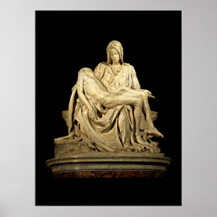 The Pieta by Michelangelo Poster