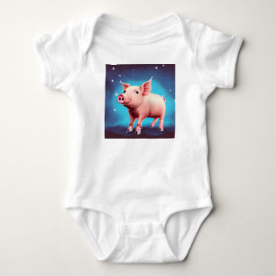 The Pig Baby Bodysuit