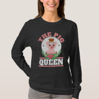 The Pig Queen Farm Animal Piggy Farmer Pig