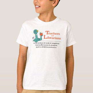 The Pigeon Teachers and Librarians Kids White T-Shirt