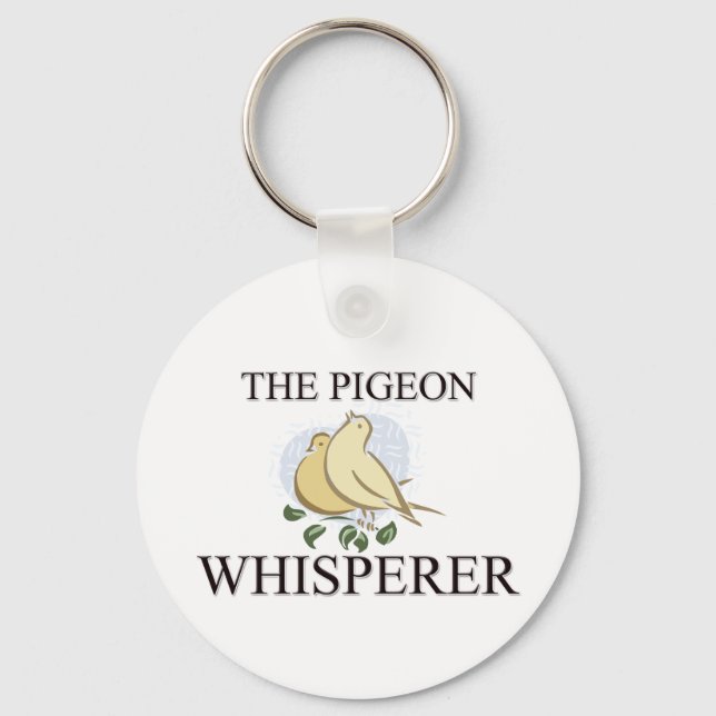 The Pigeon Whisperer Key Ring (Front)
