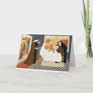 The Pilgrims of Emmaus, Maurice Denis Card