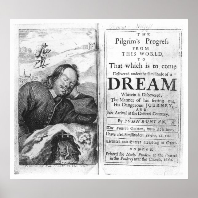 The Pilgrim's Progress' Poster (Front)