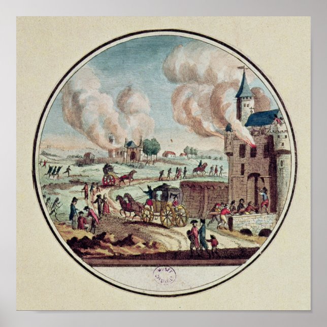 The Pillage and Destruction of Chateaux Poster (Front)