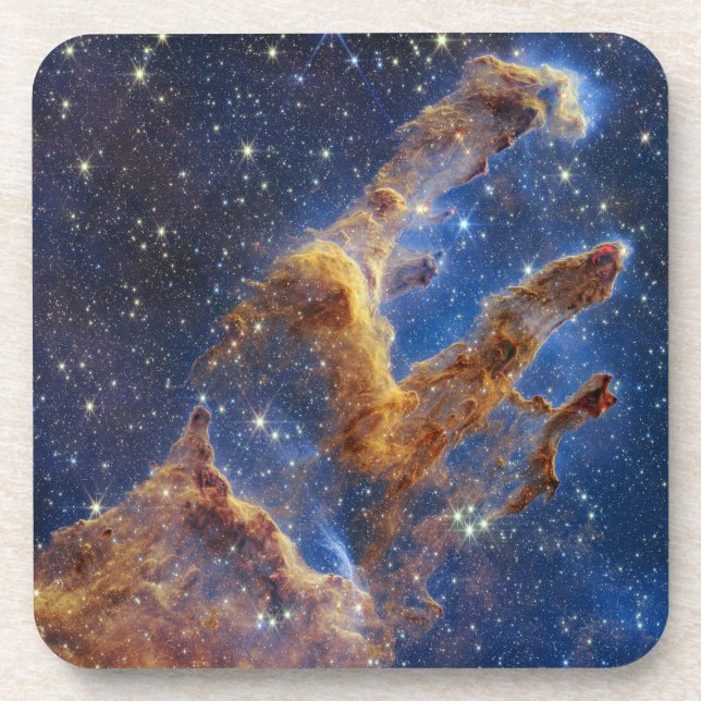 The Pillars of Creation | NIRCam | JWST Coaster (Front)