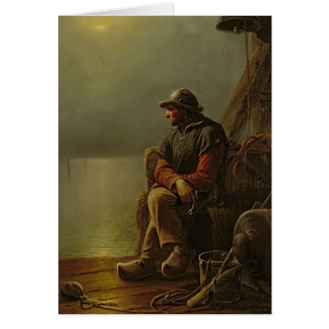 The Pilot Keeps Watch, 1851 (Front)