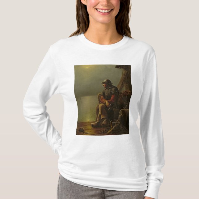 The Pilot Keeps Watch, 1851 T-Shirt (Front)