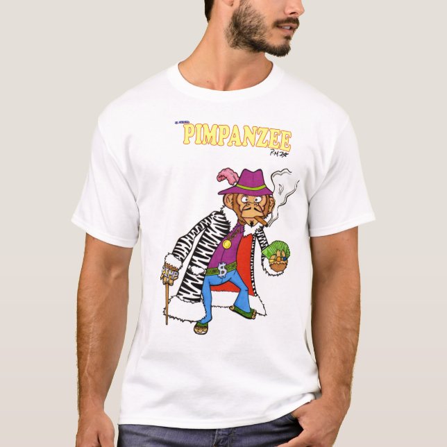 The Pimpanzee T-Shirt (Front)