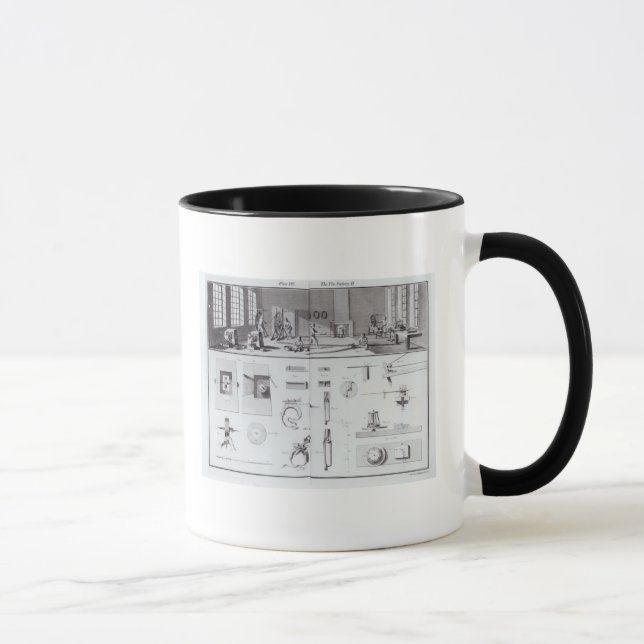 The Pin Factory, plate 2 from Volume IV Mug (Right)