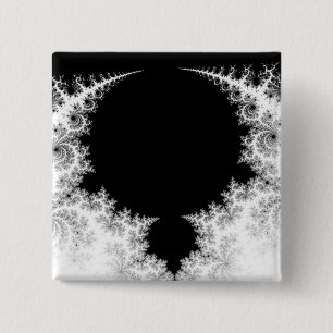 The Pines 15 Cm Square Badge