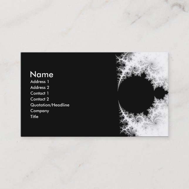 The Pines Business Card (Front)