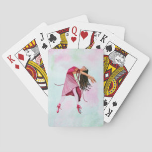 The Pink Ballerina Playing Cards
