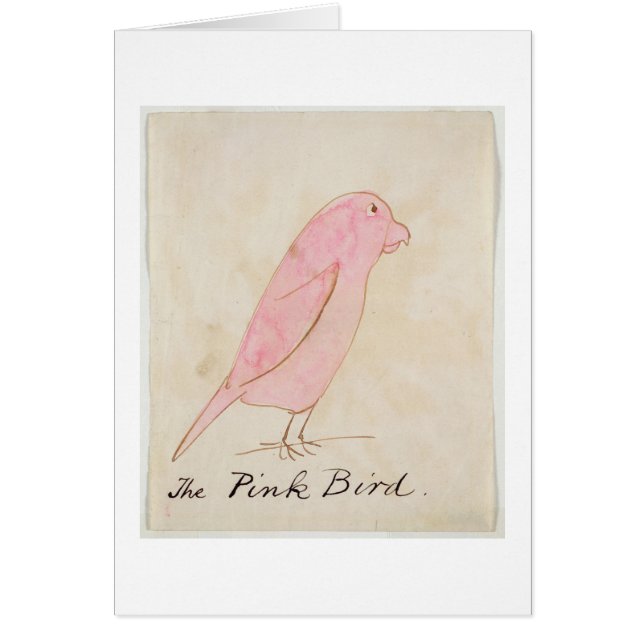 The Pink Bird, from 'Sixteen Drawings of Comic Bir (Front)