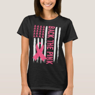 The Pink Breast Cancer Awareness Flag Toddler Wome T-Shirt