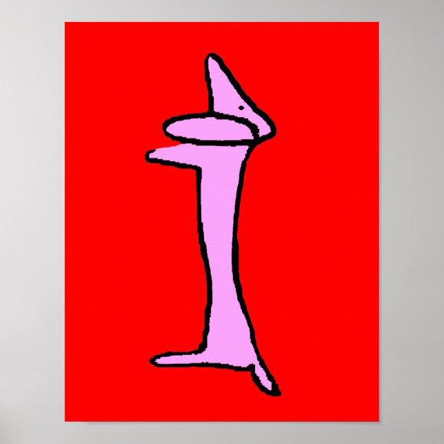 The Pink Dachshund Poster (Front)