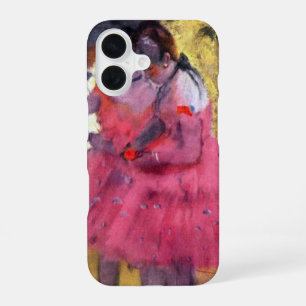 The Pink Dancers, Before the Ballet by Edgar Degas iPhone 16 Case