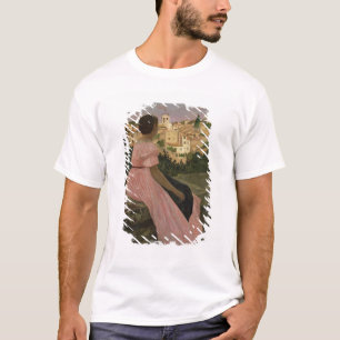 The Pink Dress, or View of Castelnau-le-Lez T-Shirt