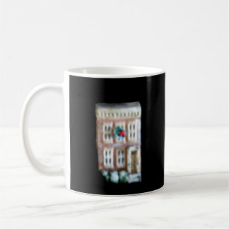 THE PINK HOUSE/CHRISTMAS HOUSE  COFFEE MUG