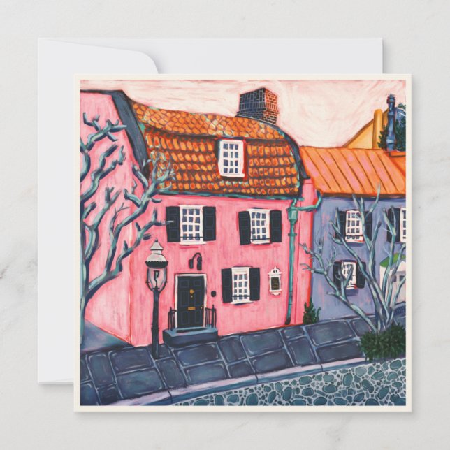 The Pink House on Chalmers St. (Front)