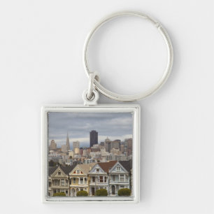 The Pink Ladies Victorian style houses in the Key Ring