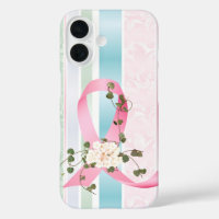 The Pink Ribbon With ivy 