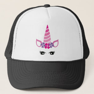 The Pink Unicorn Trucker Hat