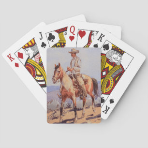 The Pinto Horse by Edward Borein Playing Cards