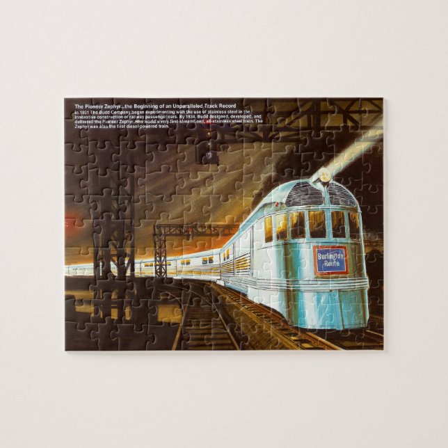 The Pioneer Zephyr 1934 Puzzle (Horizontal)