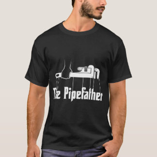 The Pipefather Plumber Plumbing T-Shirt