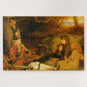 The Piper (by John Everett Millais) Jigsaw Puzzle