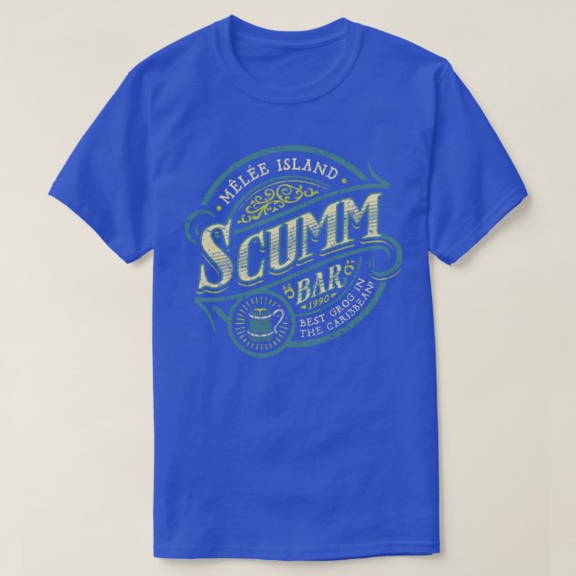 The Pirate Bar blue T-Shirt (Design Front)