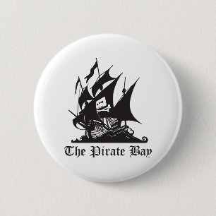 The Pirate Bay 6 Cm Round Badge