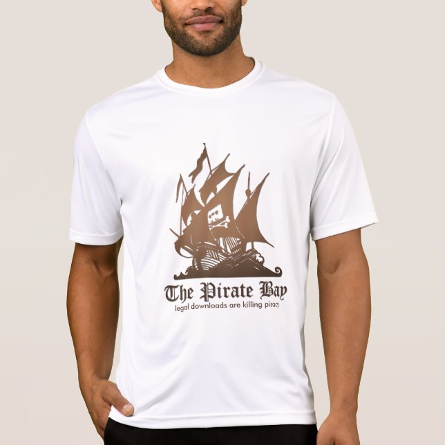 The Pirate Bay - Legal Download are killing piracy T-Shirt (Front)