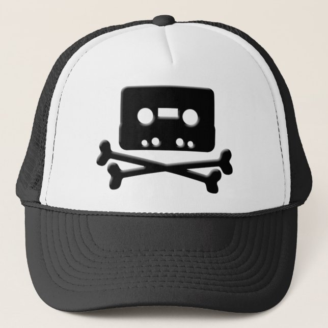 The Pirate Bay Tape Trucker Hat (Front)