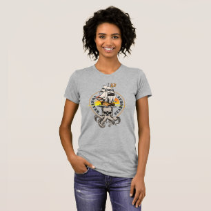 The Pirate of Seaborne (BLK Text)   Women Slim Fit T-Shirt