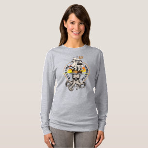 The Pirate of Seaborne (BLK)   Women Long Sleeve T-Shirt