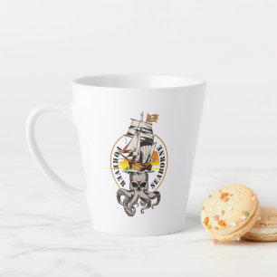 The Pirate of Seaborne   Latte Mug