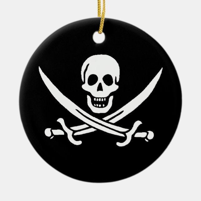 The pirates are the �. ceramic tree decoration (Front)