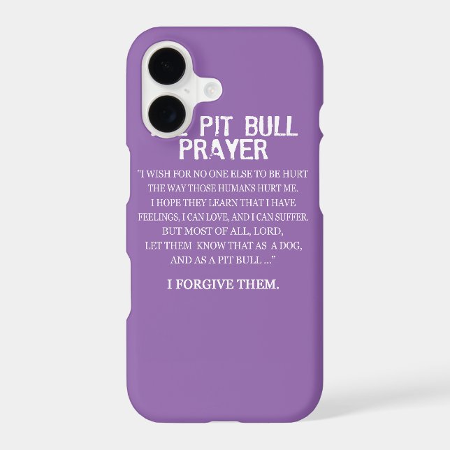 The Pit Bull Prayer (Back)