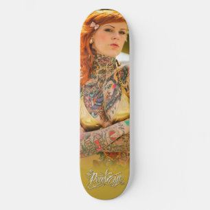 The Pixeleye - Katy Gold Skateboard Deck