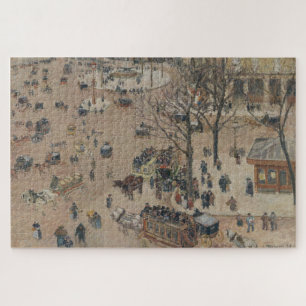 The Place du Théâtre Français (1898) by Pissarro Jigsaw Puzzle