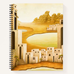 "The Place" - Middle East / Orient Desert Painting Notebook