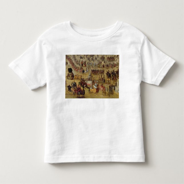 The Place Royale and the Carrousel in 1612 Toddler T-Shirt (Front)
