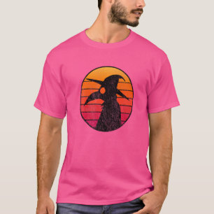 The Plague Doctor Costume Kids Retro Sun Plague Do T-Shirt