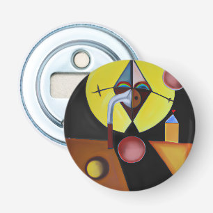 The Plague Doctor - Oil Painting Bottle Opener