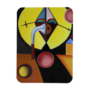 The Plague Doctor - Oil Painting Magnet